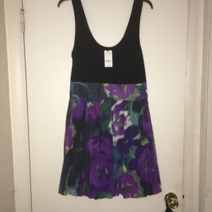 Very cute black and purple dress